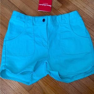 Hanna Anderson size 160 light green SHORTS NWT